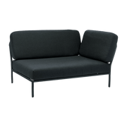 Module droit de canapé lounge gris suie LEVEL - Houe - The Cool Republic