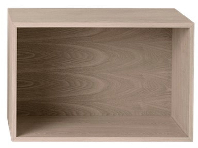 Module fermé L pour étagère Stacked chêne - Muuto - The Cool Republic