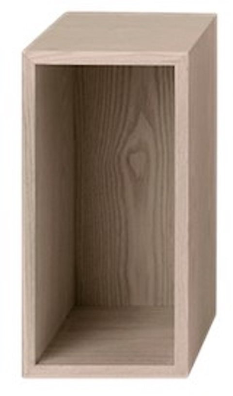 Module fermé S pour étagère Stacked chêne - Muuto - The Cool Republic