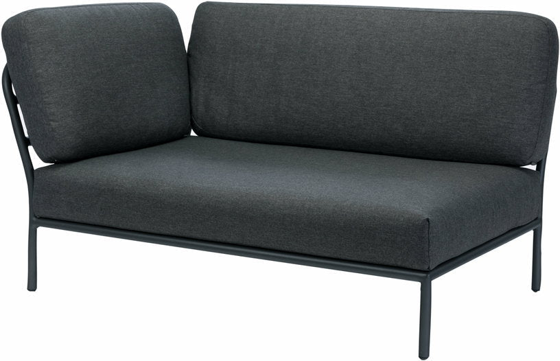 Module gauche de canapé lounge gris foncé LEVEL - Houe - The Cool Republic