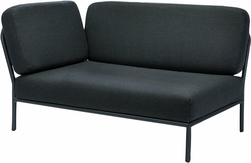 Module gauche de canapé lounge gris suie LEVEL - Houe - The Cool Republic