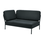 Module gauche de canapé lounge gris suie LEVEL - Houe - The Cool Republic