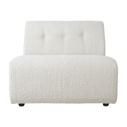 1-seater module in cream curly Vint - Hkliving - The Cool Republic