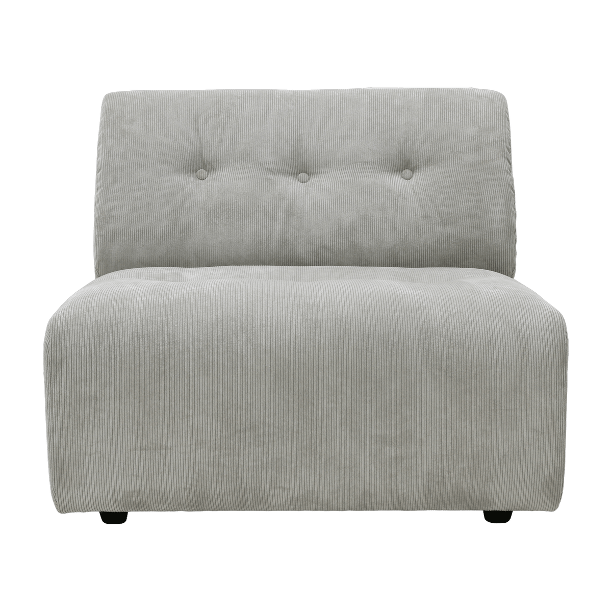 1-seater module in cream corduroy Vint - Hkliving - The Cool Republic