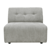 1-seater module in cream corduroy Vint - Hkliving - The Cool Republic
