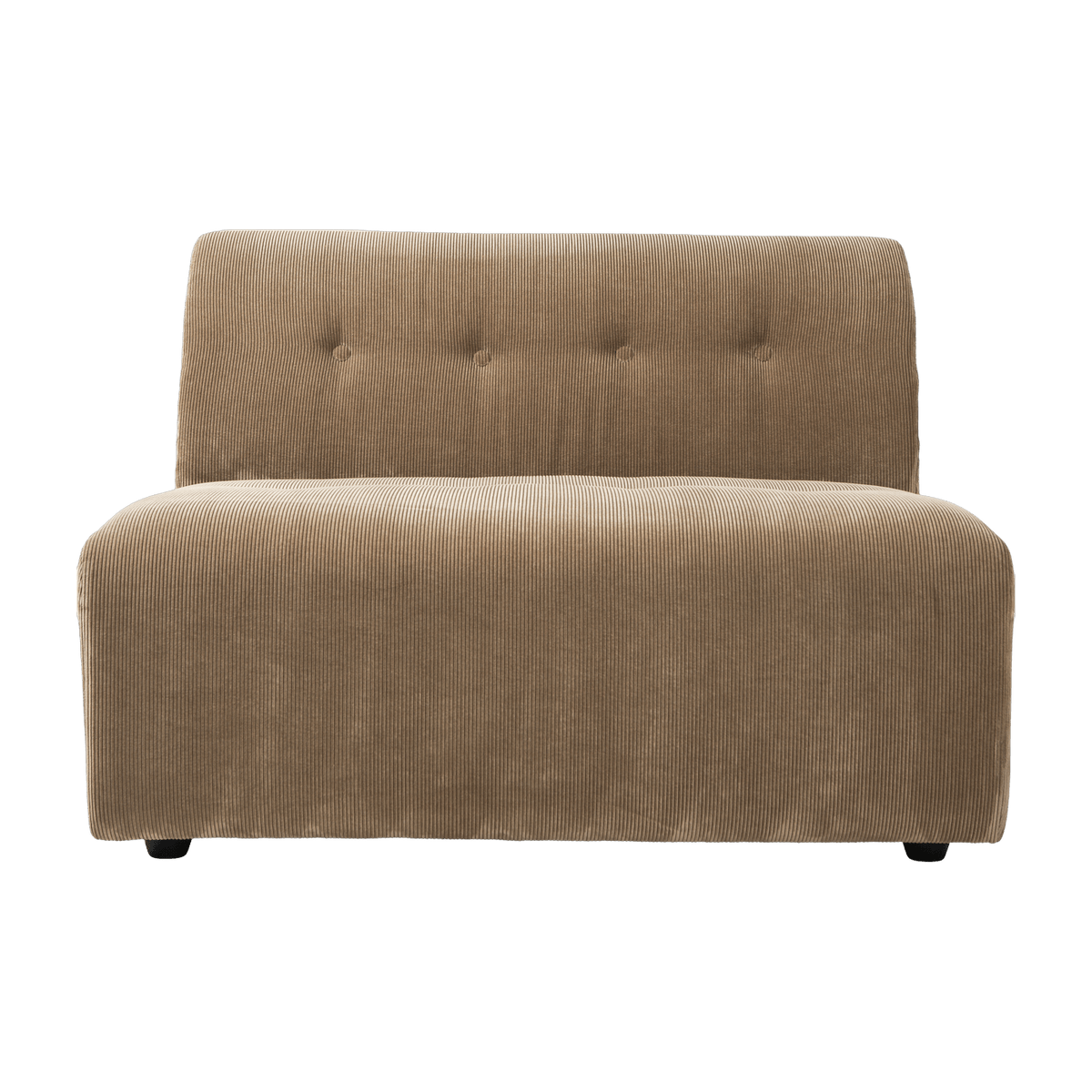 Brown corduroy 2 seater Vint - Hkliving - The Cool Republic