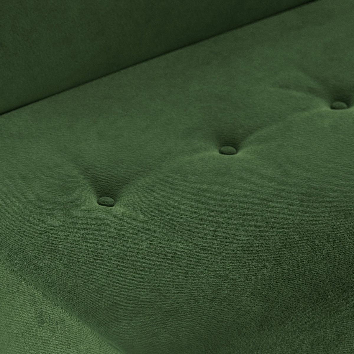 Module milieu 2 place en velours vert Vint - Hkliving - The Cool Republic