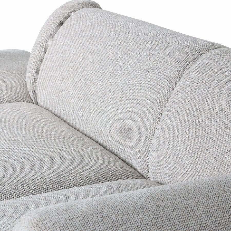 Module millieu 1 place en velours côtelé marron Vint - Hkliving - The Cool Republic
