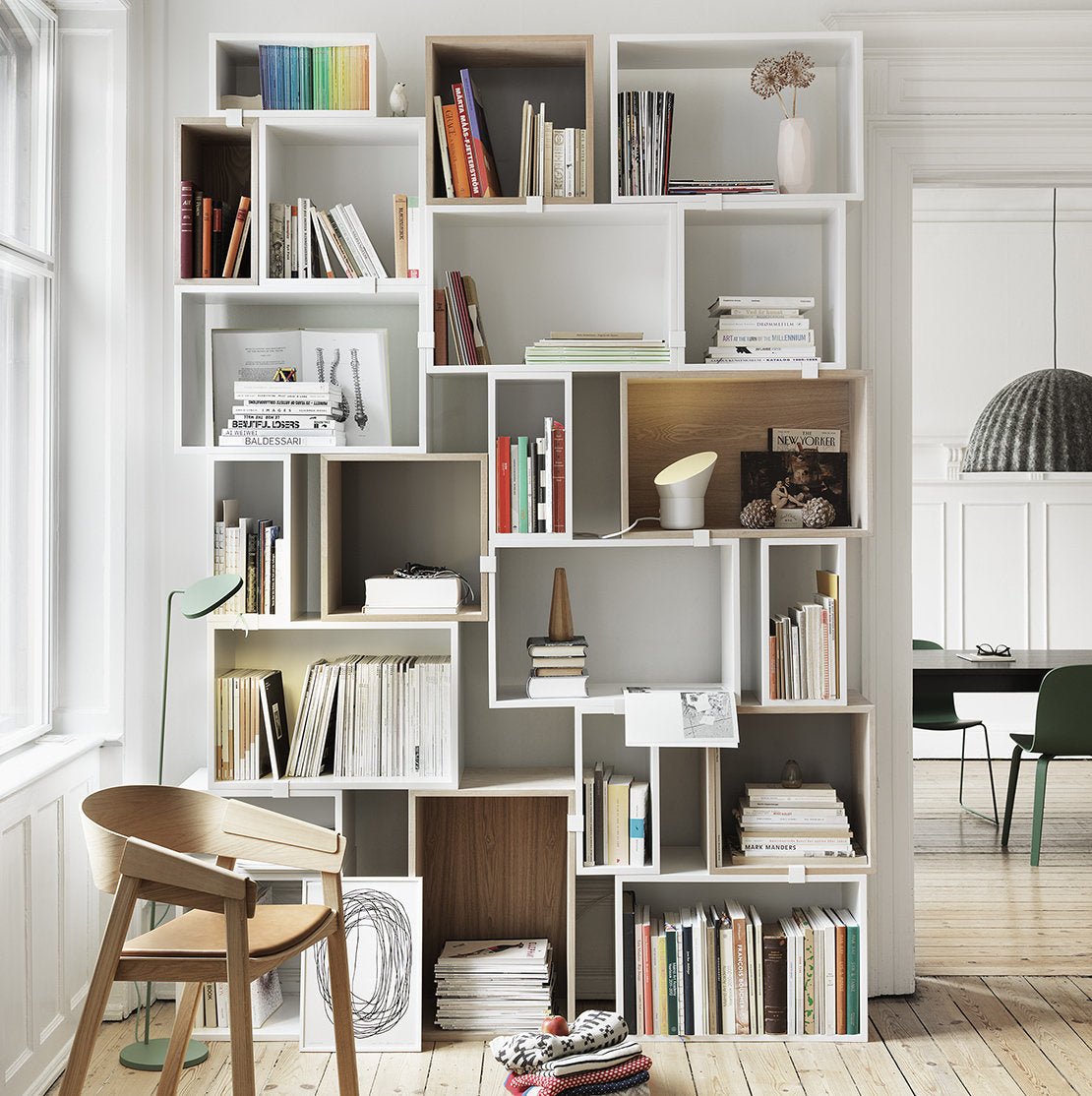 Module ouvert M pour étagère Stacked Frêne - Muuto - The Cool Republic