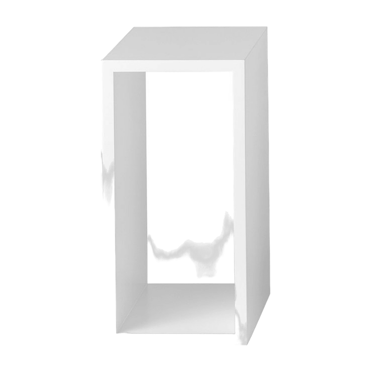 Module ouvert S pour étagère Stacked Blanc - Muuto - The Cool Republic