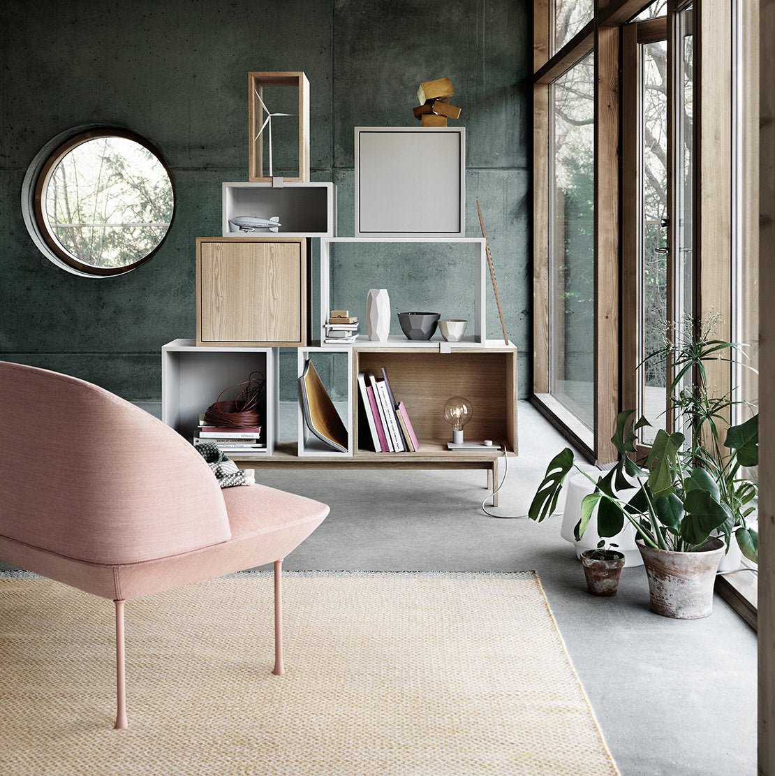 Module ouvert S pour étagère Stacked Blanc - Muuto - The Cool Republic