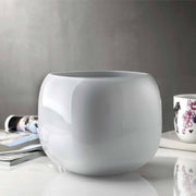 Mono Box Vase Medium Clear - Nude Glass - The Cool Republic