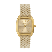 Montre en perlon champagne 14 mm Prima - Laps - The Cool Republic