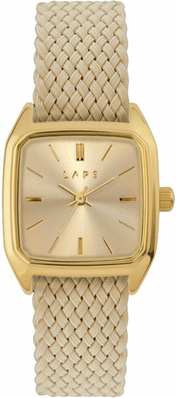 Montre en perlon champagne 14 mm Prima - Laps - The Cool Republic