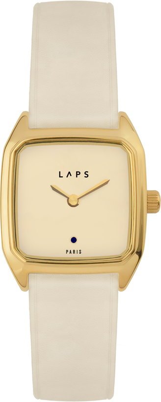 Montre ivoire en cuir et cadran doré Prima Oria - Laps - The Cool Republic