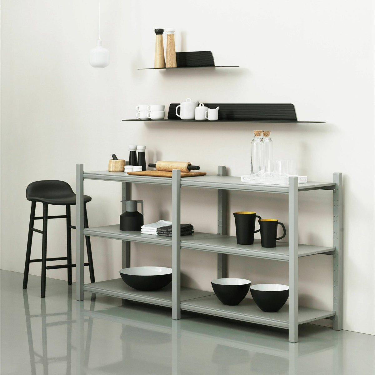 Mortier et pilon en chêne et marbre blanc Craft blanc - Normann Copenhagen - The Cool Republic