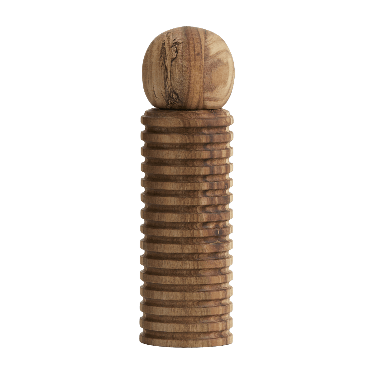 Moulin à épices en bois d'acacia marron 20 x 6 cm Ras - Nordal - The Cool Republic