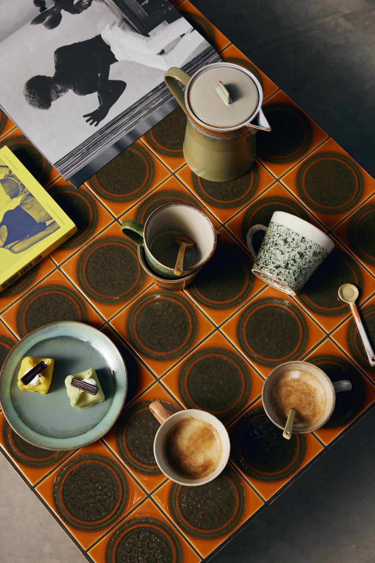 Mug cappuccino Hail en céramique Vaisselle 70's - HKliving - The Cool Republic