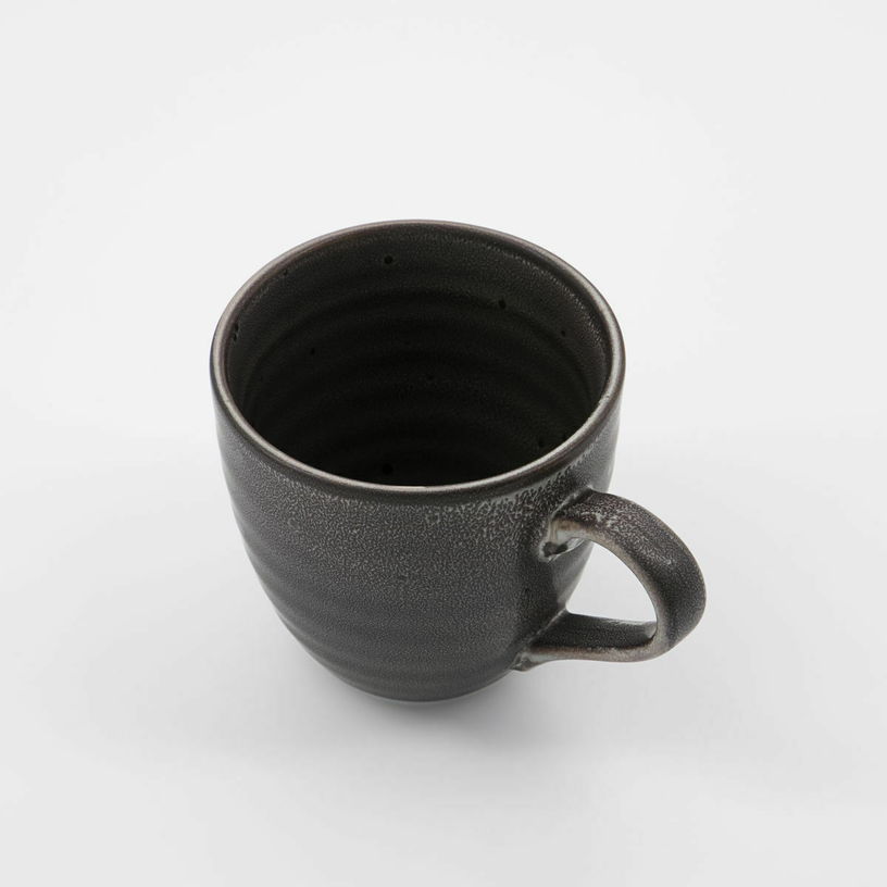 Mug en céramique Rustic Gris foncé - House Doctor - The Cool Republic