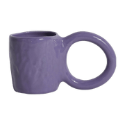 Mug en faïence myrtille 9 cm Donut - Petite Friture - The Cool Republic