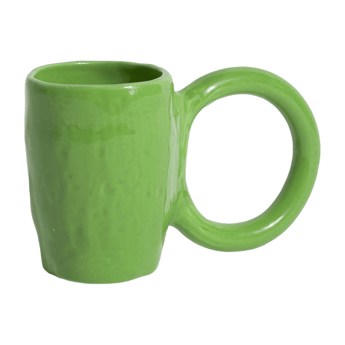 Mug en faïence pistache 12 cm Donut - Petite Friture - The Cool Republic