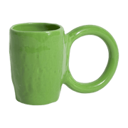 Mug en faïence pistache 12 cm Donut - Petite Friture - The Cool Republic