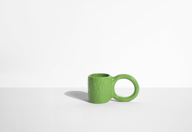 Mug en faïence pistache 9 cm Donut - Petite Friture - The Cool Republic