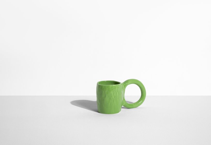 Mug en faïence pistache 9 cm Donut - Petite Friture - The Cool Republic