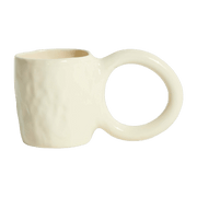 Mug en faïence vanille 9 cm Donut - Petite Friture - The Cool Republic