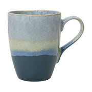 Mug en grès bleu 8x10cm Nordic Carnival - Broste Copenhagen
