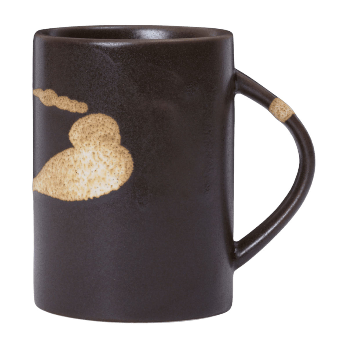 Mug en grès marron 11x7,5x10cm Koyo - Ferm living - The Cool Republic