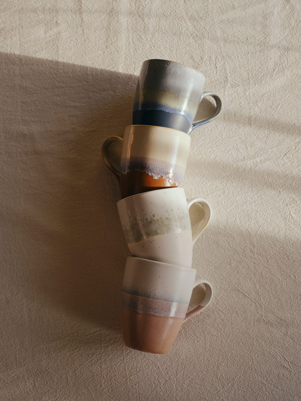 Mug en grès terracotta 8x10cm Nordic Carnival - Broste Copenhagen — vue 4
