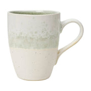Mug en grès verte 8x10cm Nordic Carnival - Broste Copenhagen