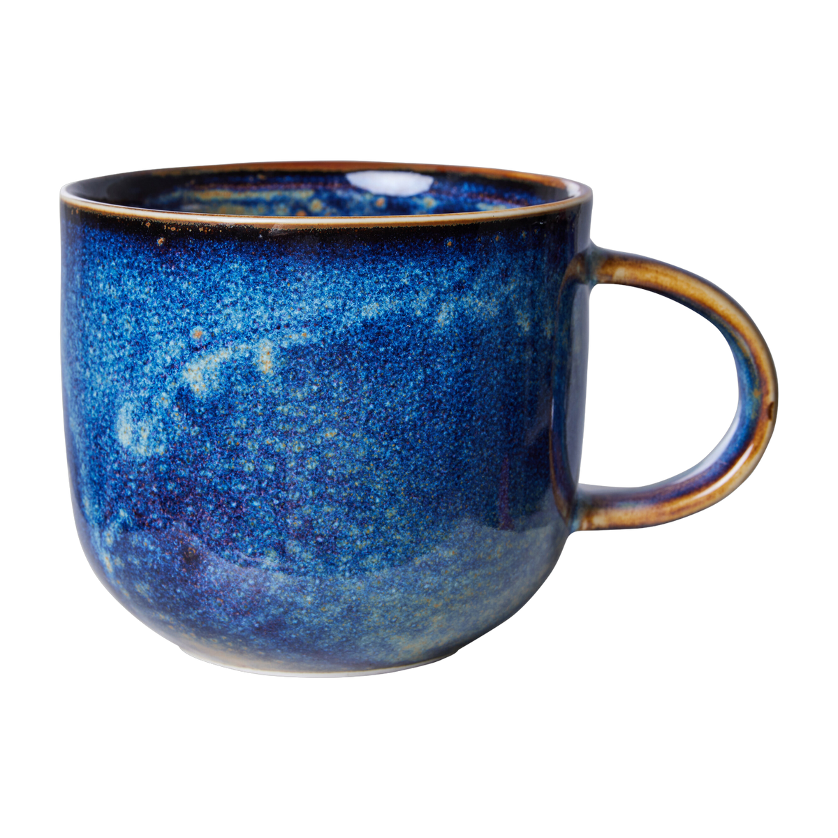 Mug en porcelaine bleu Rustic - HKliving - The Cool Republic