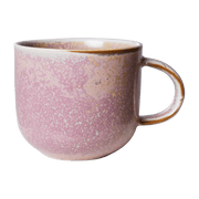 Mug en porcelaine rose Rustic - HKliving - The Cool Republic