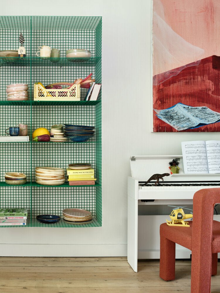 Mug en porcelaine rose Rustic - HKliving - The Cool Republic
