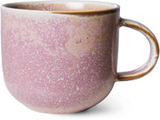Mug en porcelaine rose Rustic - HKliving - The Cool Republic