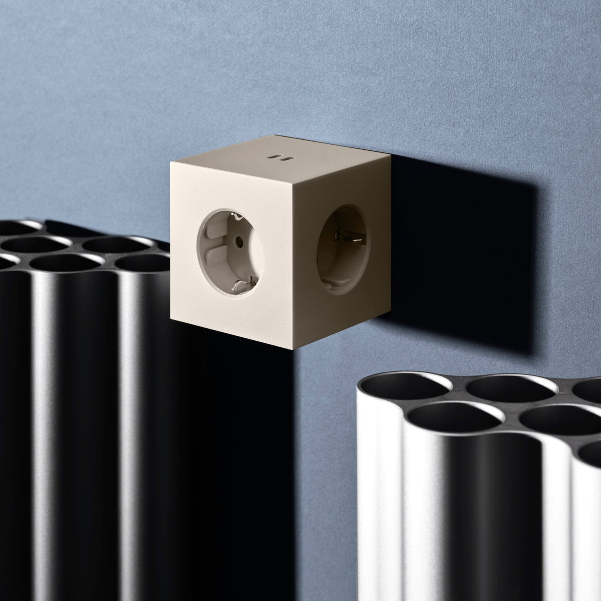 Multiprise murale USB-C 30W beige Square 2 - Avolt - The Cool Republic