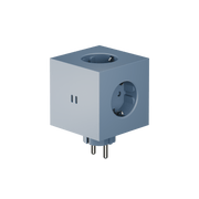 Multiprise murale USB-C 30W bleu Square 2 - Avolt - The Cool Republic