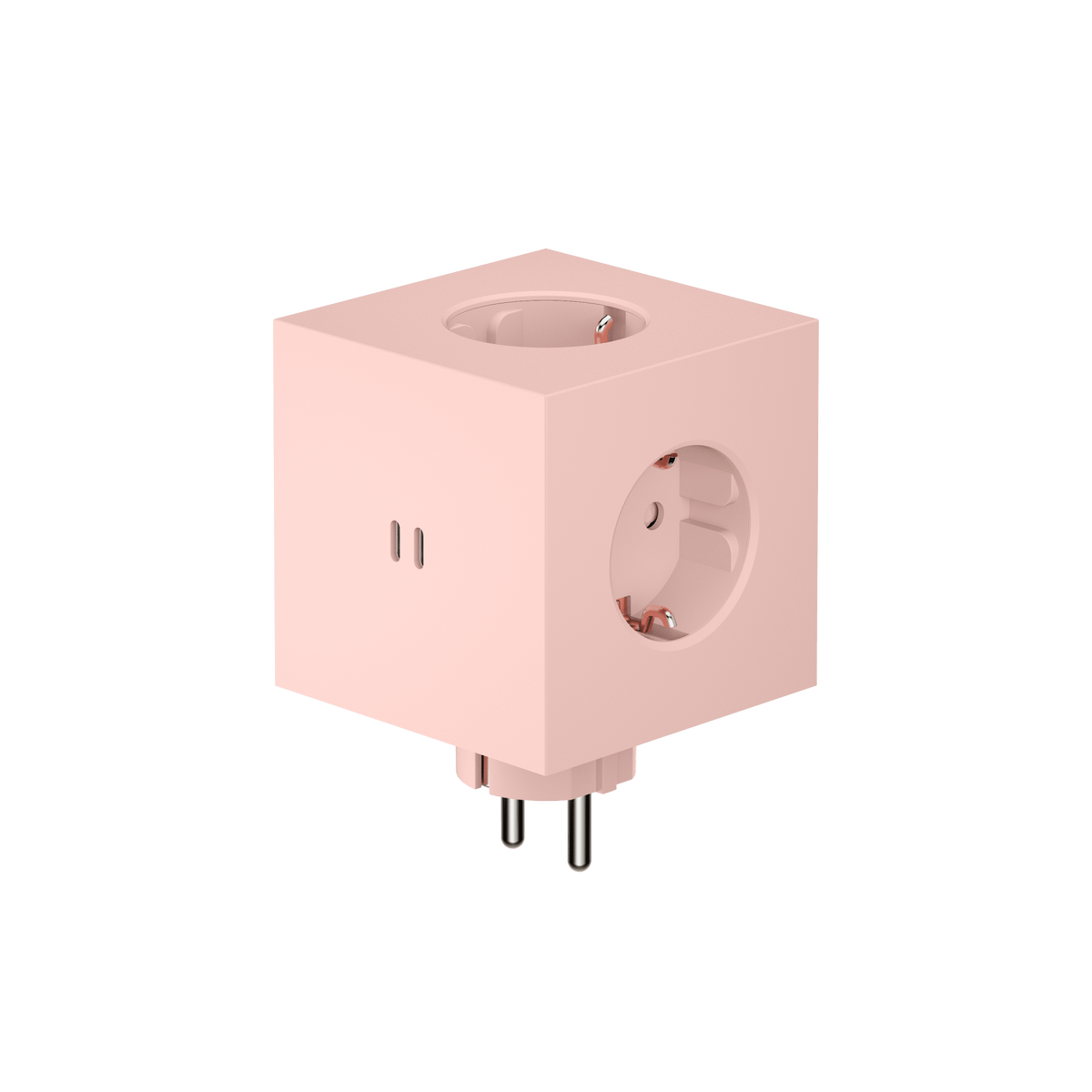Multiprise murale USB-C 30W rose Square 2 - Avolt - The Cool Republic
