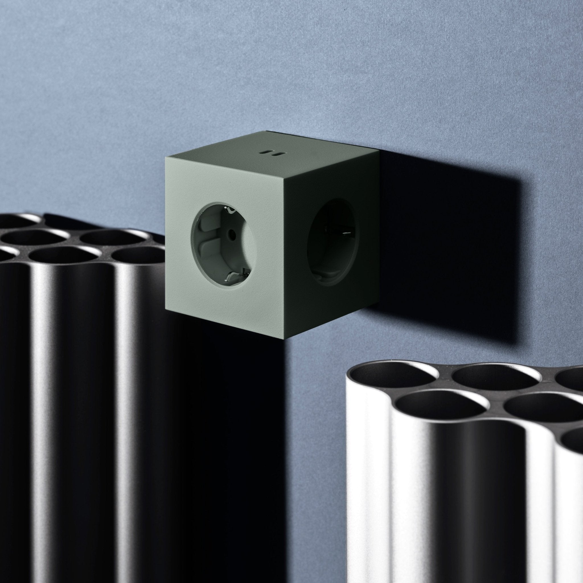 Multiprise murale USB-C 30W vert Square 2 - Avolt - The Cool Republic