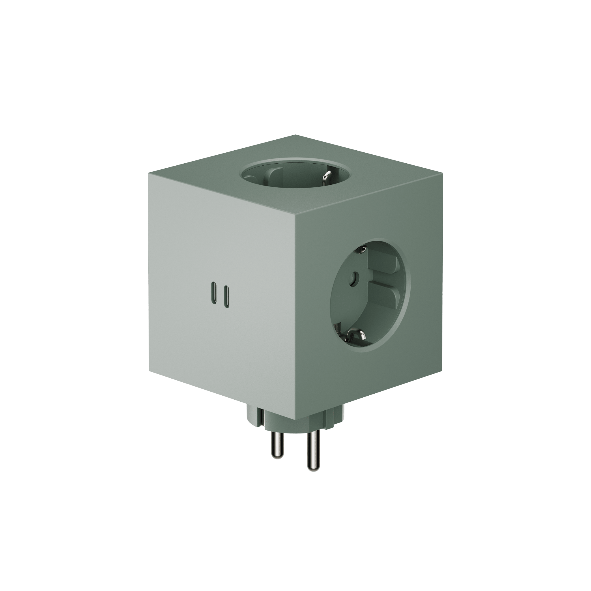 Multiprise murale USB-C 30W vert Square 2 - Avolt - The Cool Republic