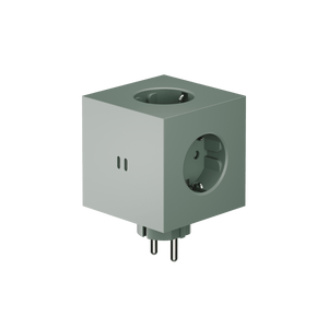 Multiprise murale USB-C 30W vert Square 2 - Avolt - The Cool Republic