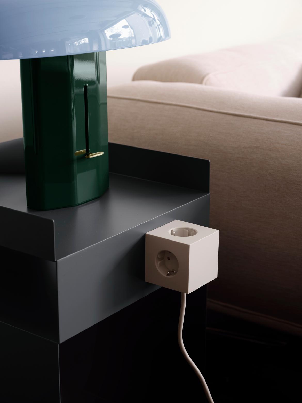 Multiprise USB-C 30W 1.8m beige Square 1 - Avolt - The Cool Republic