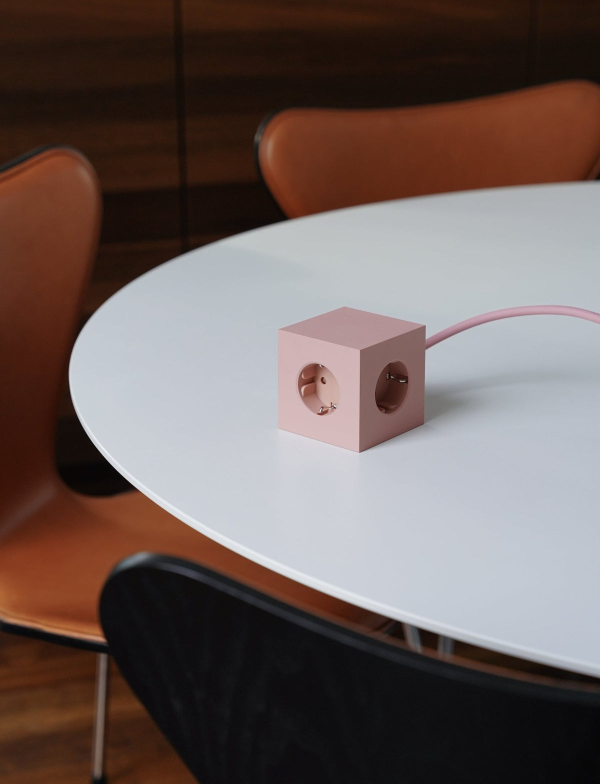 USB-C Power Strip 30W 1.8m Pink Square 1 - Avolt - The Cool Republic