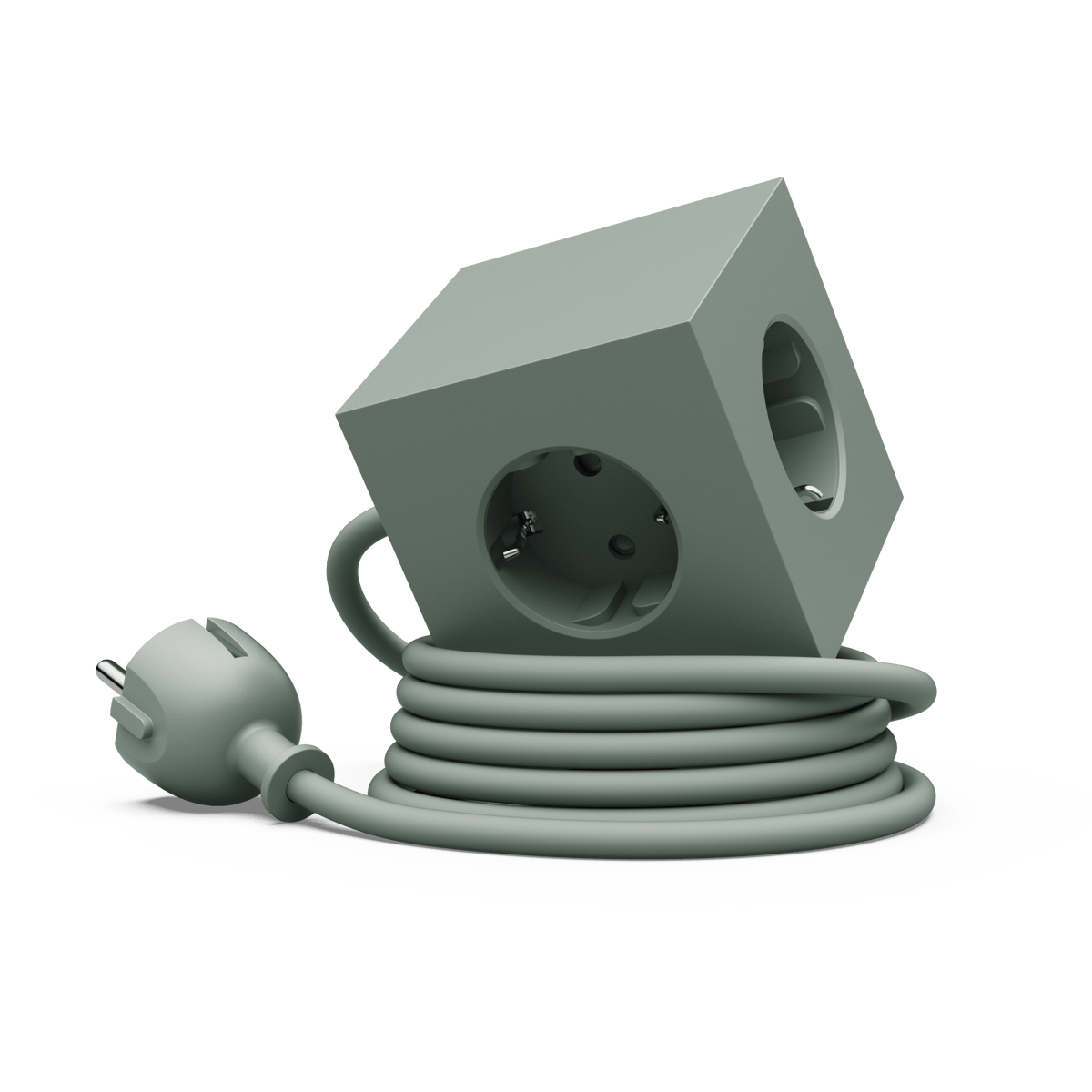 Multiprise USB-C 30W 1.8m vert Square 1 - Avolt - The Cool Republic
