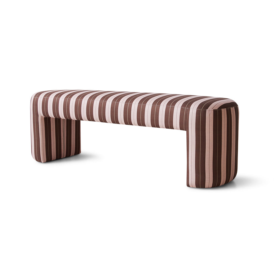Lobby Bench Striped - HKLIVING