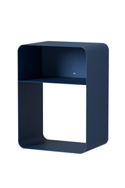 Damio blue steel bedside table 58x42x30cm - Metallbude