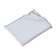 Nappe carrée en coton lavé blanche 170 x 170 cm - The Cool Republic - The Cool Republic