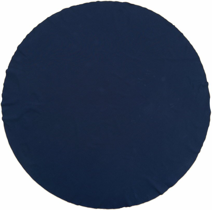 Nappe en coton bleue marine Wilhemina - Broste Copenhagen - The Cool Republic